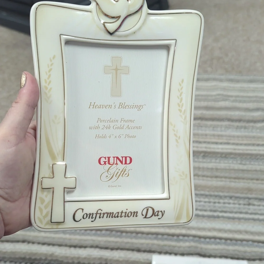 Frame. Confirmation. By Gund.
